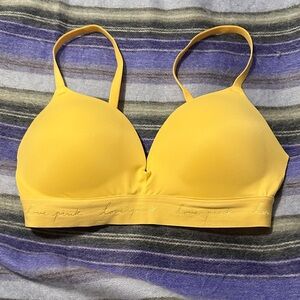 PINK Victoria's Secret Sunny Yellow Bra